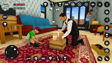 Capture d'écran de Virtual Rent Home Happy Family 7