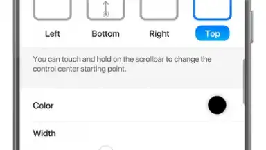 Capture d'écran de Control Center iOS 18 - Easy iOS Control Center 3