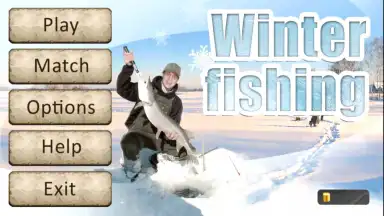 Capture d'écran de Winter Fishing 3D 2