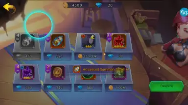 Capture d'écran de Tap Heroes: Clicker War 5