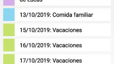 Capture d'écran de Calendario Laboral Argentina 2