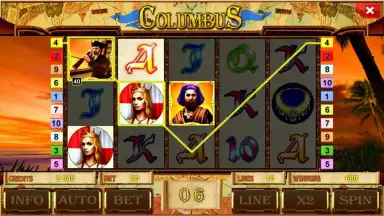Capture d'écran de Columbus Deluxe slot 2