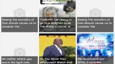 Capture d'écran de T.D. Jakes Ministries 2
