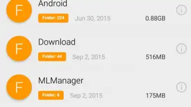 Capture d'écran de Disk Usage & Storage Analyzer 2