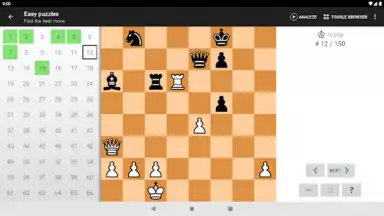 Capture d'écran de Chess Tactics Pro 9
