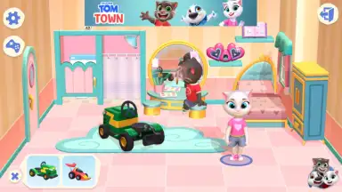 Capture d'écran de Talking Tom Town 7