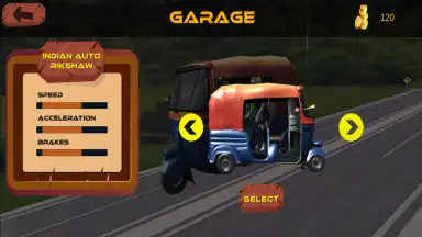 Capture d'écran de Autorickshaw Tuktuk Hill Drive 2