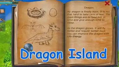 Capture d'écran de dragon island 1