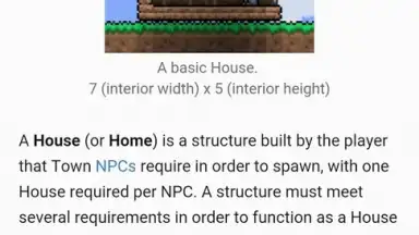 Capture d'écran de Terraria Wiki 4
