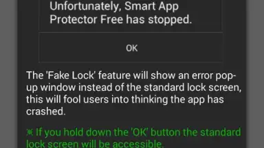 Capture d'écran de Smart App Lock 3