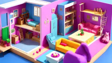 Capture d'écran de Doll House Design: Girl Games 2