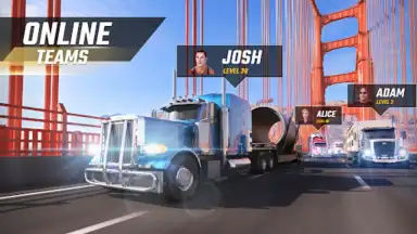 Capture d'écran de Truck Simulator World 4
