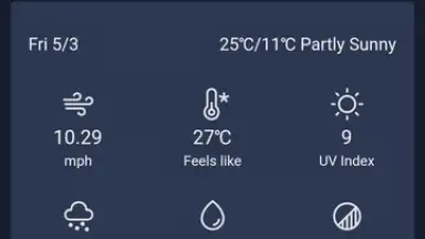 Capture d'écran de Daily Forecast 3