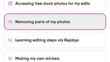 Capture d'écran de PicsArt 19