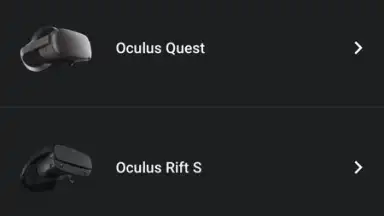 Capture d'écran de Meta Quest 1