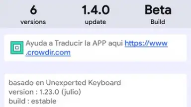 Capture d'écran de RM Keyboard 2