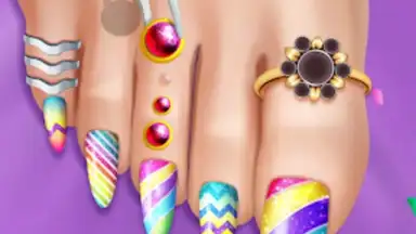 Capture d'écran de ASMR Salon: Foot Care Makeup 7