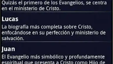Capture d'écran de Santa Biblia Reina Valera 1960 3