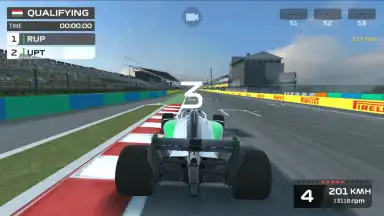 Capture d'écran de F1 Mobile Racing 2