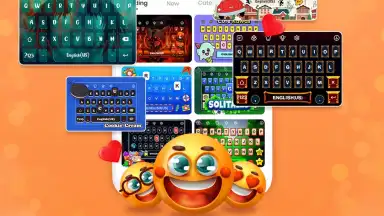 Capture d'écran de Emoji Keyboard Fonts & Themes 2