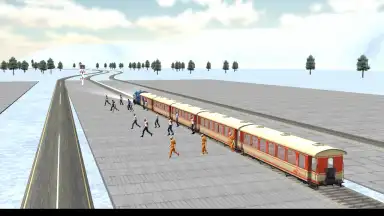 Capture d'écran de Train Passenger Driving Simulator 4