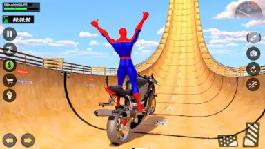 Capture d'écran de Mega Ramp Stunt - Bike Games 1