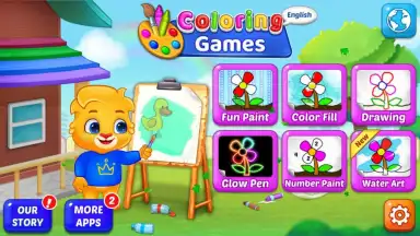 Capture d'écran de Coloring Games: Color & Paint 2