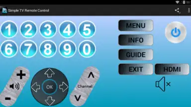 Capture d'écran de Simple TV Remote Control 2