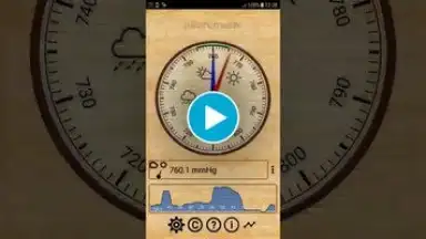 Capture d'écran de mu Barometer 1