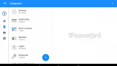 Capture d'écran de 1Password 1