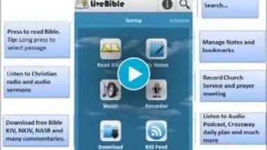 Capture d'écran de Live Bible 1