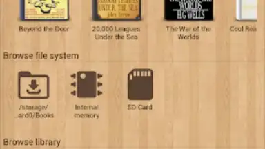Capture d'écran de Cool Reader GL 4