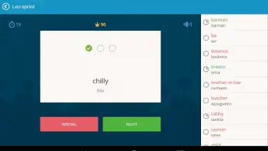Capture d'écran de English with LinguaLeo 2