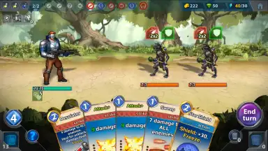 Capture d'écran de Heroes' Journey 9