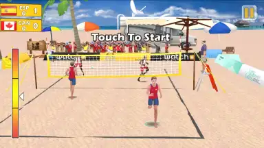 Capture d'écran de Volleyball: Spike Master 8