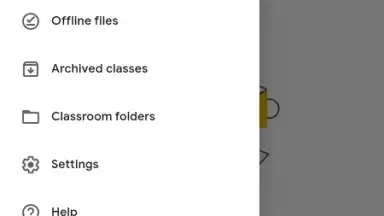 Capture d'écran de Google Classroom 14