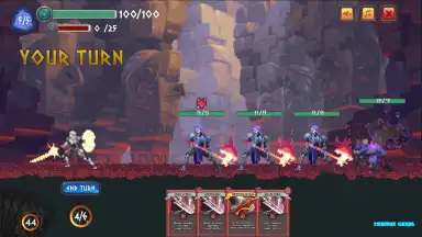 Capture d'écran de Theseus Cards 2