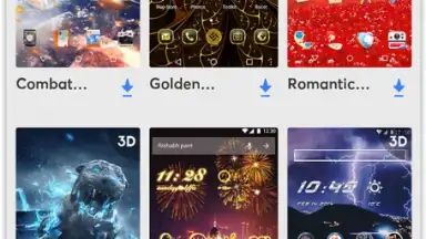 Capture d'écran de Bling Launcher 4