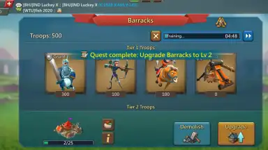 Capture d'écran de Lords Mobile 31