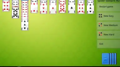 Capture d'écran de SolitaireSpiderHD 5