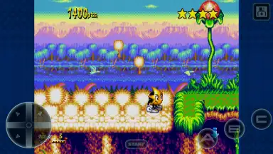 Capture d'écran de Ristar 7