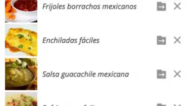Capture d'écran de Recetas Mexicanas 16