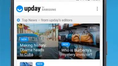 Capture d'écran de upday for Samsung 1