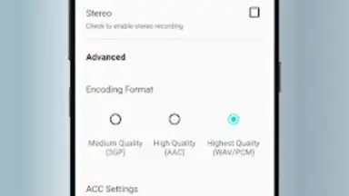 Capture d'écran de Titanium Recorder 3