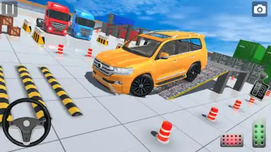 Capture d'écran de Real Euro Truck Parking Games 2