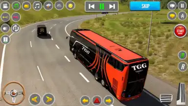 Capture d'écran de Bus Driving: Real City Bus 5