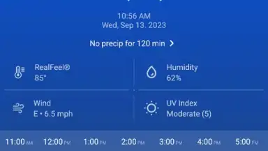 Capture d'écran de Local Weather: Weather Forecast 3
