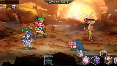 Capture d'écran de Symphogear XD UNLIMITED 4