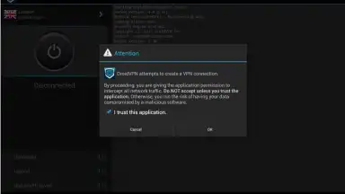 Capture d'écran de DroidVPN - Android VPN 2
