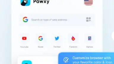 Capture d'écran de Pawxy: Private VPN Browser 8